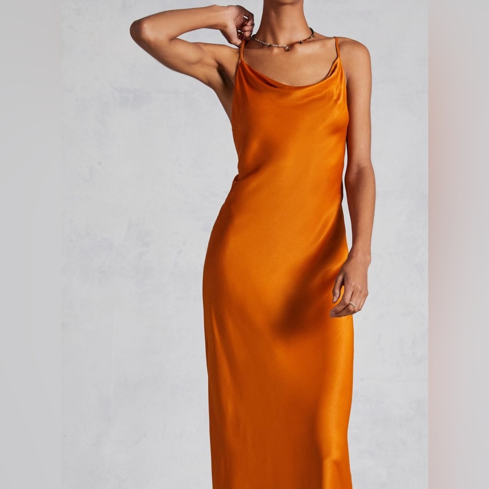 Cowl Neck Slip Maxi Dress Anthropologie